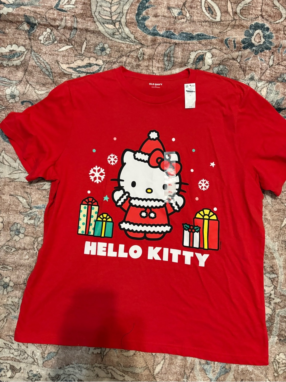 NWT Hello Kitty Christmas T-Shirt XXL